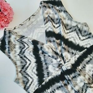 Eddie Bauer Twist Front Tank Top Size Medium